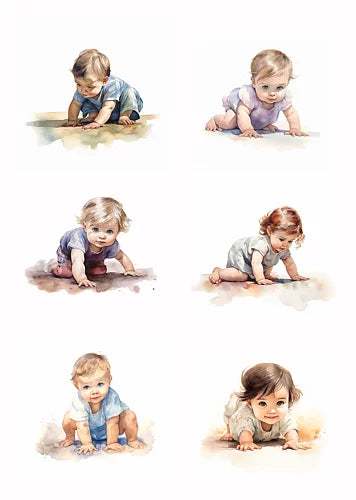 Reprint klippark - Baby - KP0087