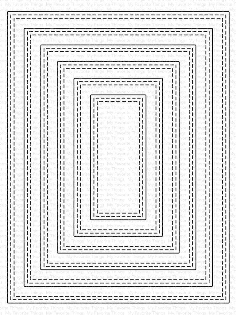 MFT-2055 A2 Double stitched rectangle stax die-namics