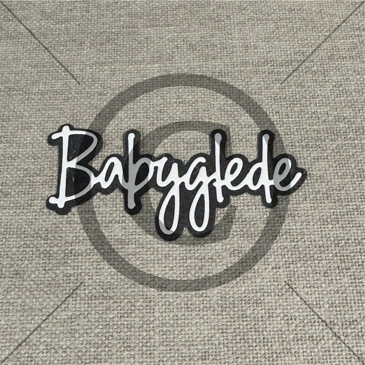 NYHET!! Papirdesign Dies - Babyglede - pd1088 - vår 2025