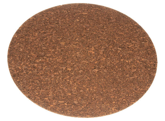 Dekkebrikke kork mørk brun 5mm Dia: 38cm