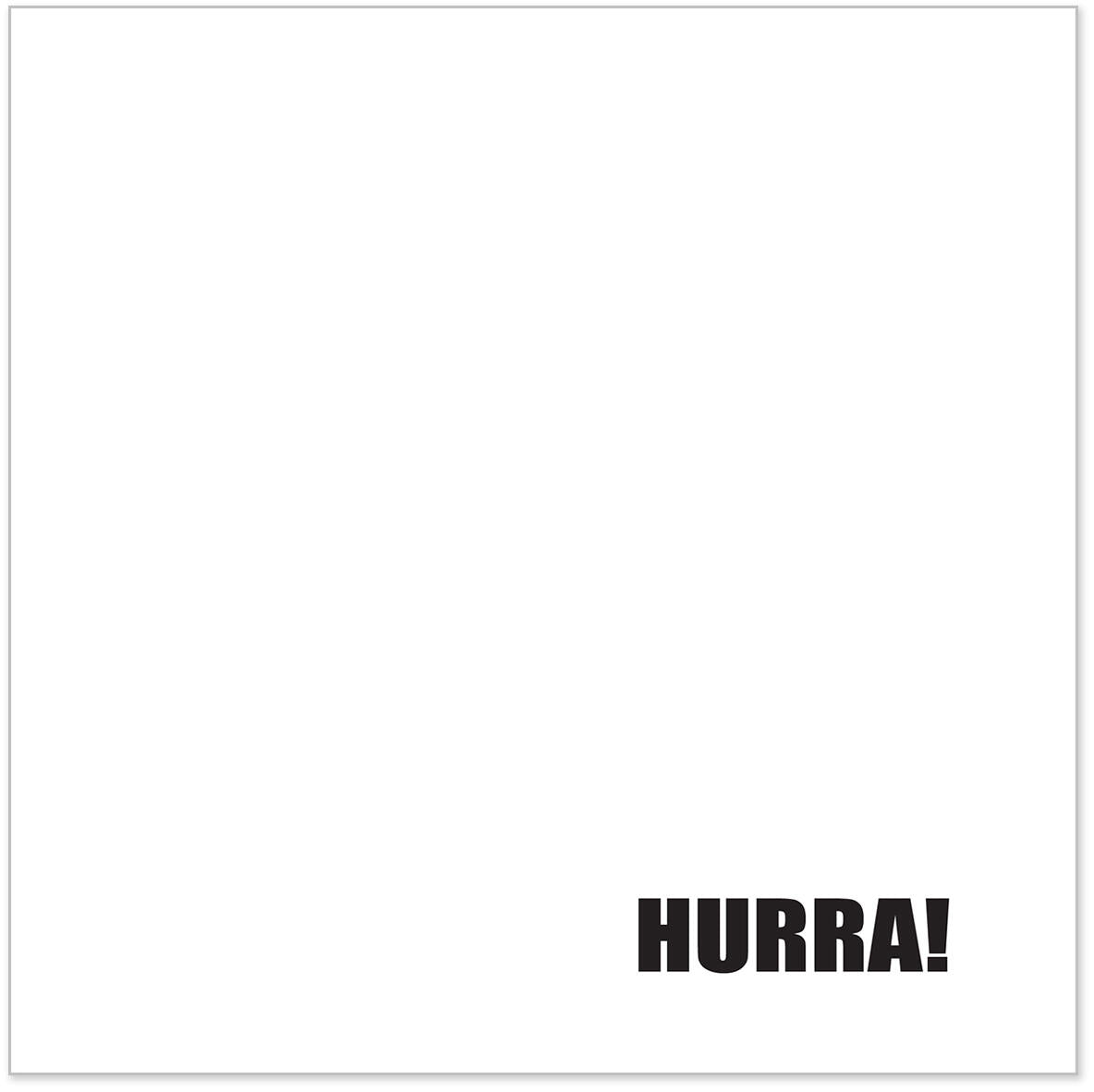 Servietter - lunsj - HURRA hvit Lunsjserviett 20 stk 3-lags 33x33cm