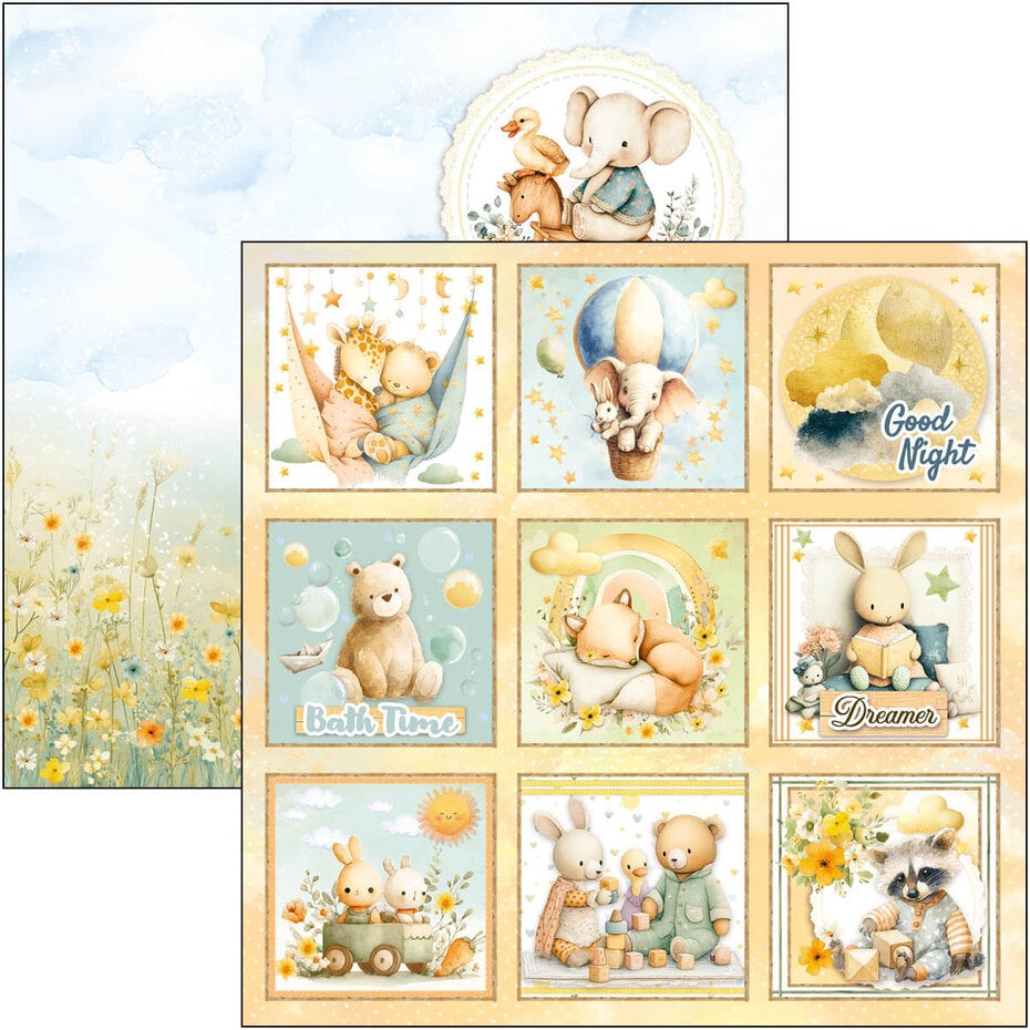 Ciao Bella - Lunibloom 12x12 Inch Patterns Pad (8pcs) (CBT093)