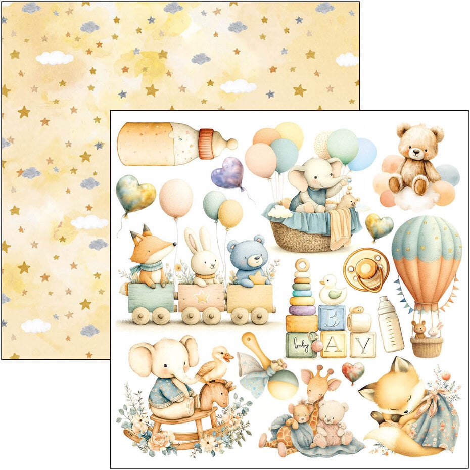 Ciao Bella - Lunibloom 6x6 Inch Fussy Cut Pad (24pcs) (CBQE093)