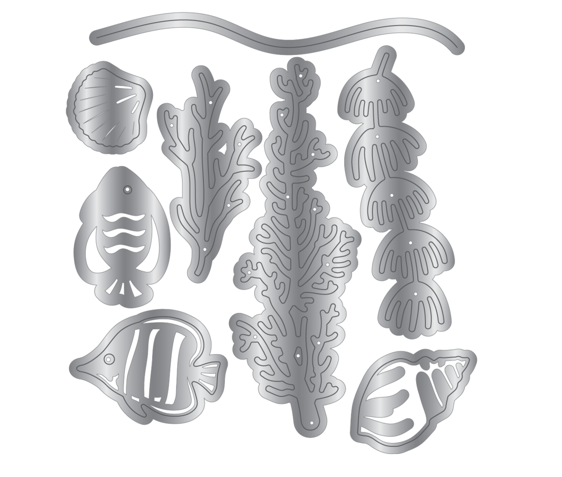 Crafter's Companion - Everyday Scenes Dies Under The Sea (CC-MD-UTSEA)