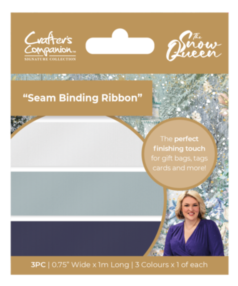Seam binding ribbon - Sara signature The snow queen
