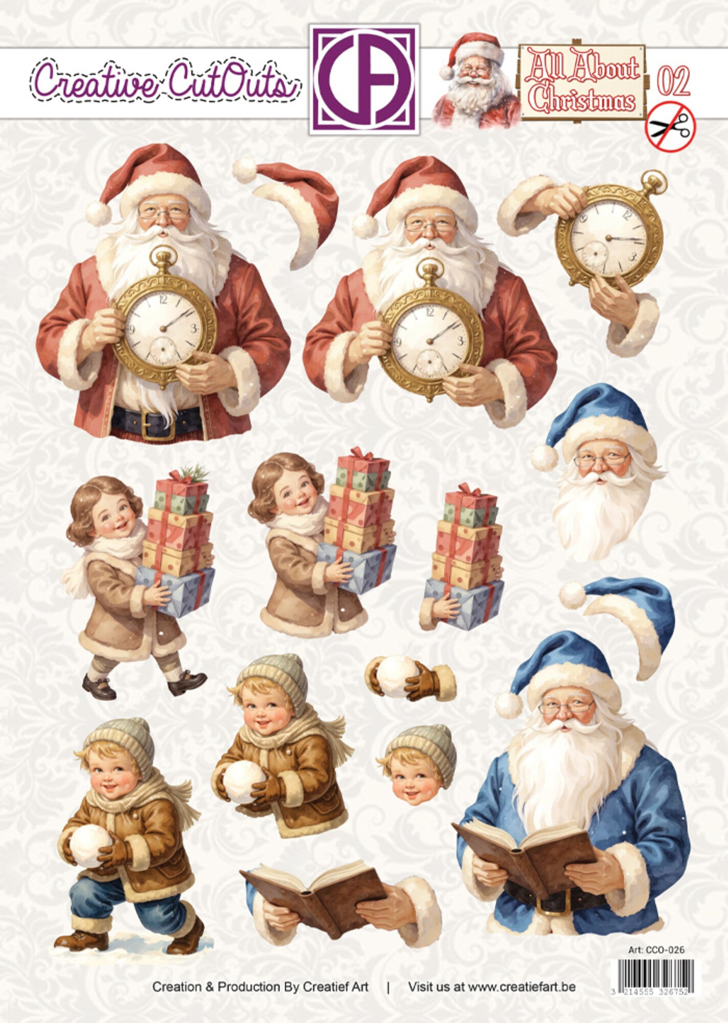 NYHET! All About Christmas 02 Creative CutOuts (CCO-026)