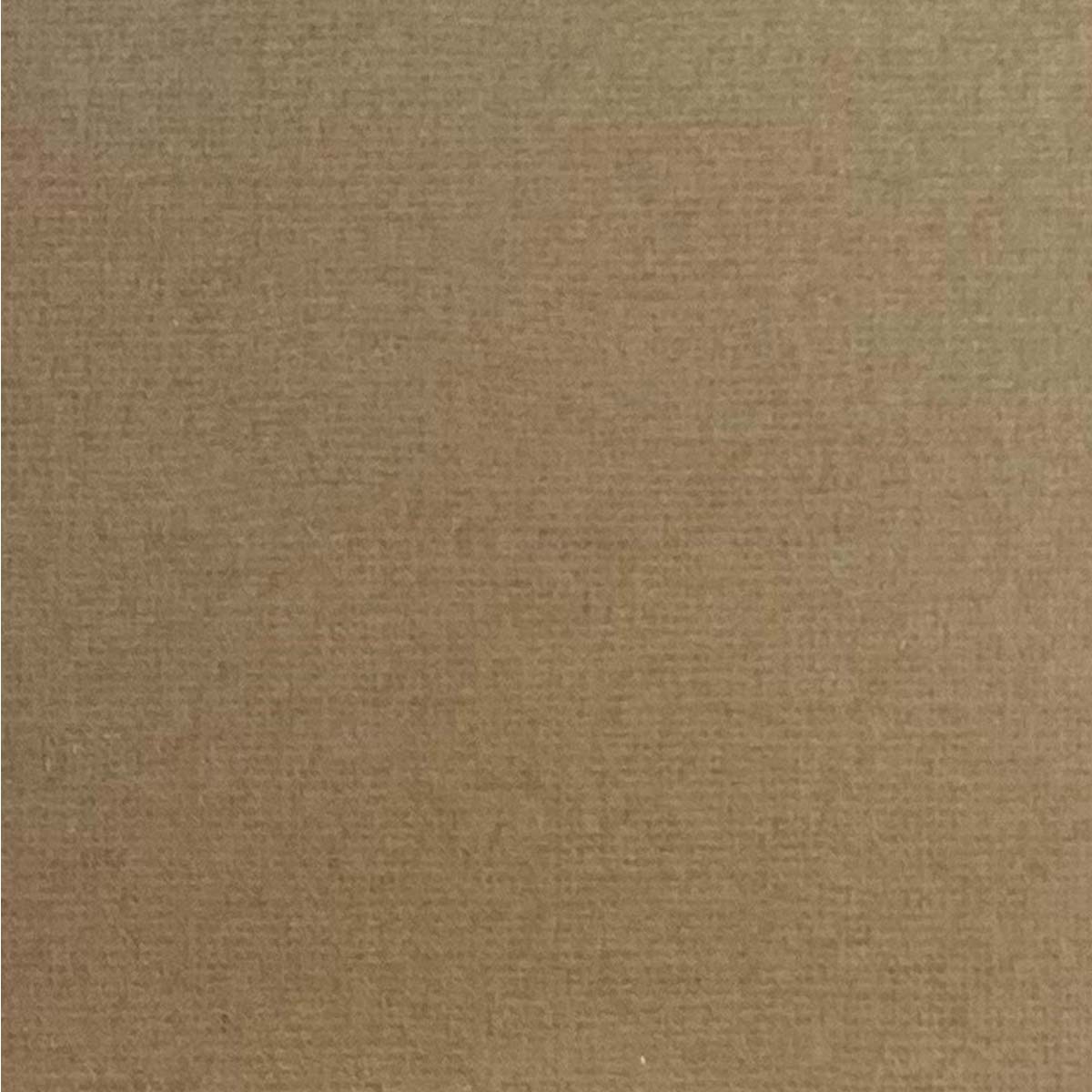 Reprint - Ensfarget kartong - Gingerbread/ pepperkake- brun - 12x12, 190gms. Syrefri.
