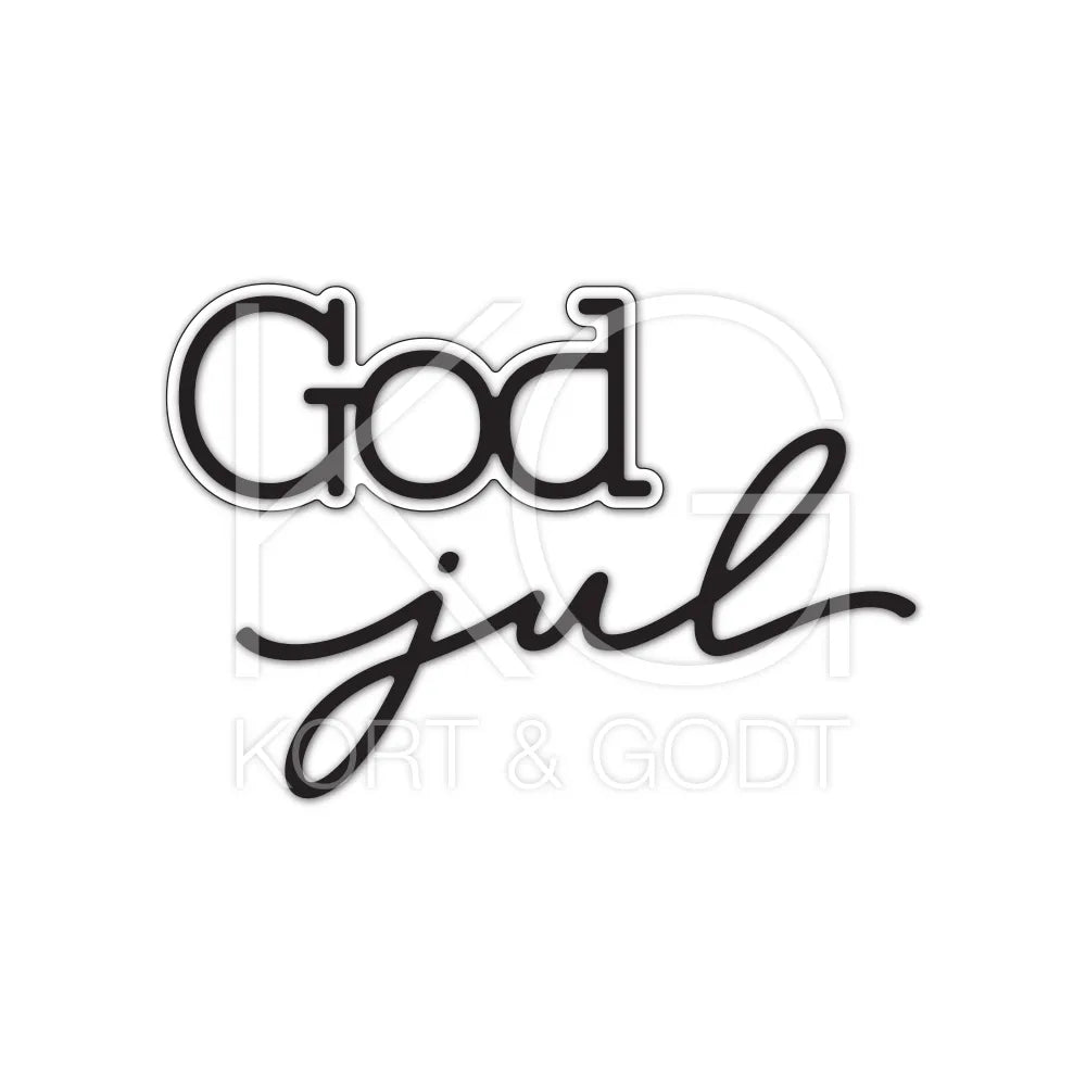 Kort & Godt - Dies - God jul die347