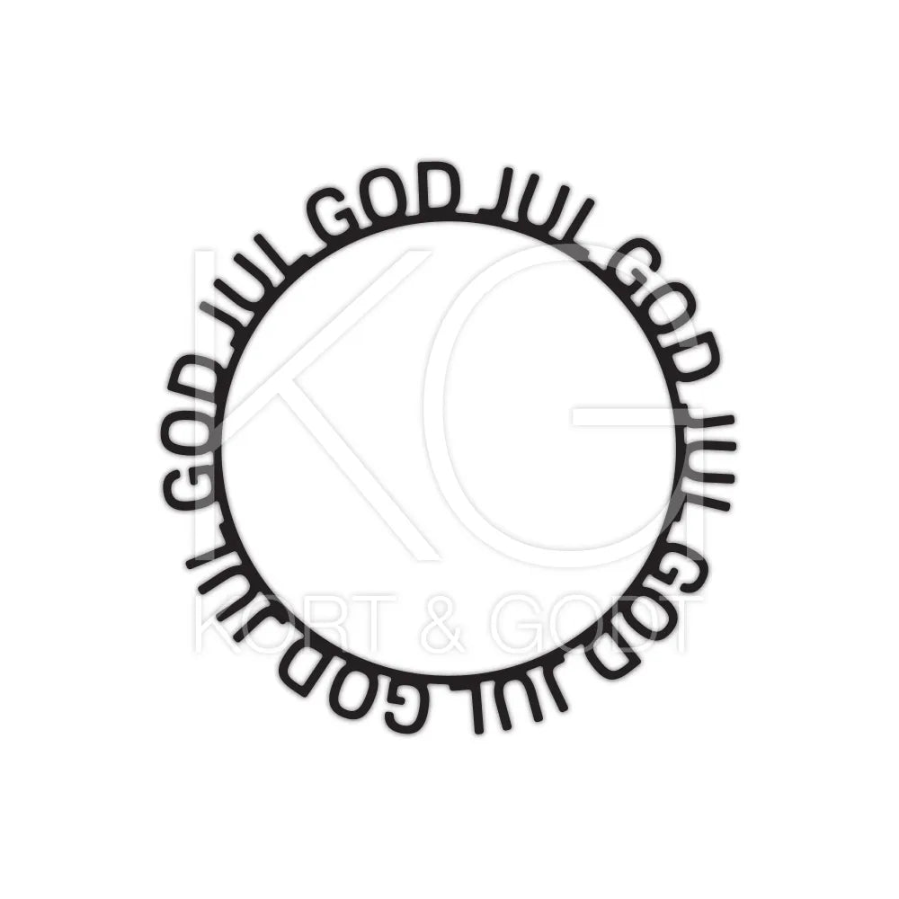 TILBUD! - Kort & Godt - Dies - God jul die350