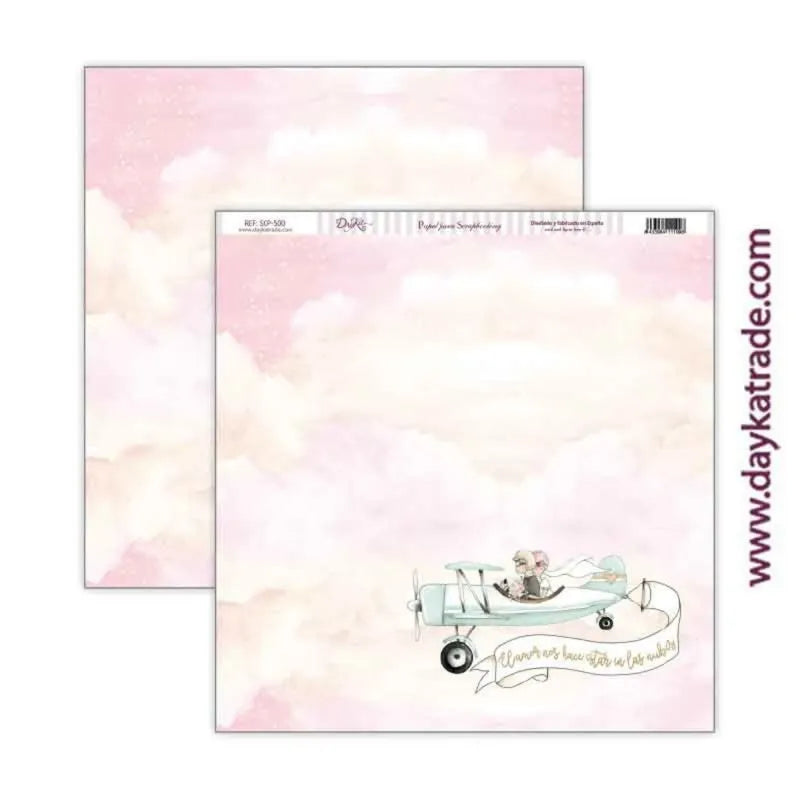 DayKa Trade Recien Casados 12x12 paper pack - bryllups arkpakke