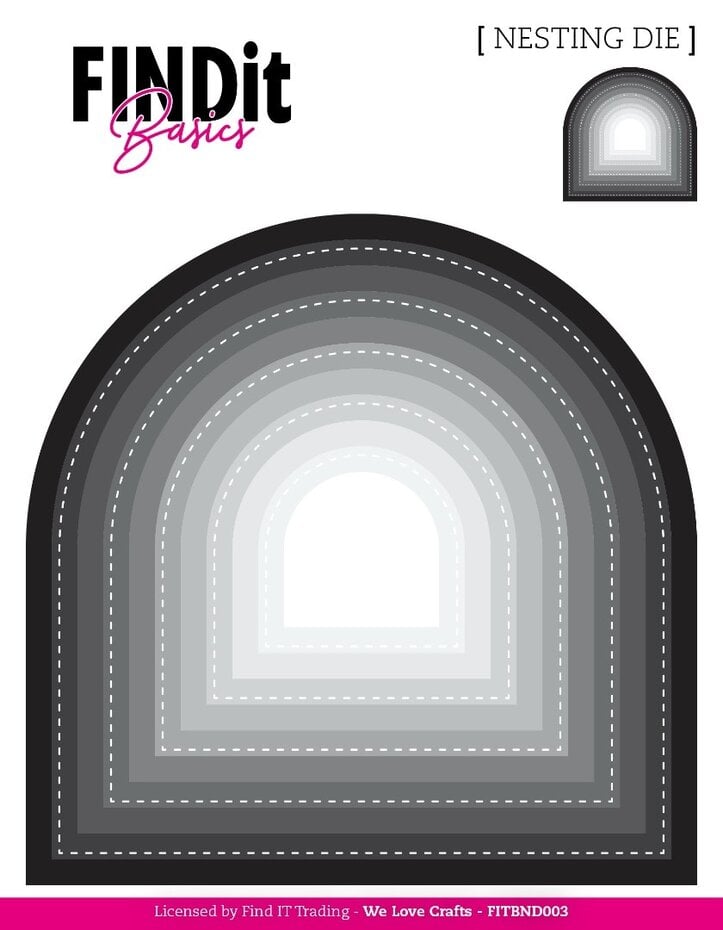 FINDit basics - Bue dies/ Nesting Dies Arches