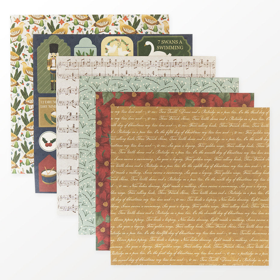 First Edition Twelve Days of Christmas 12x12 Inch Paper Pad