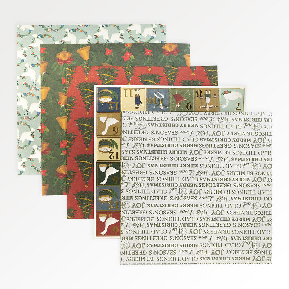 First Edition Twelve Days of Christmas 12x12 Inch Paper Pad