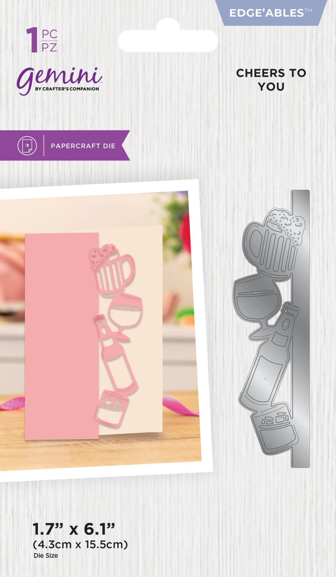 Gemini Cheers to You Edge'ables Dies