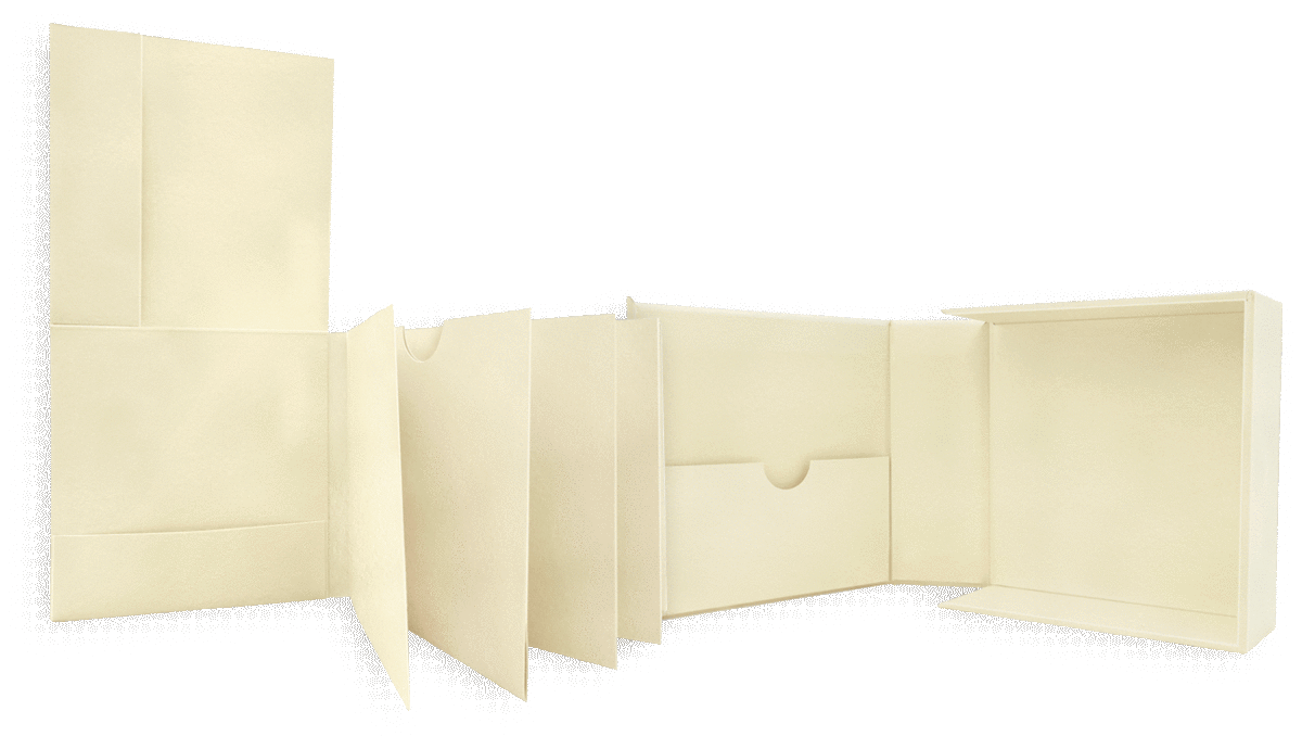 G45 Graphic 45 Album in a box, ivory