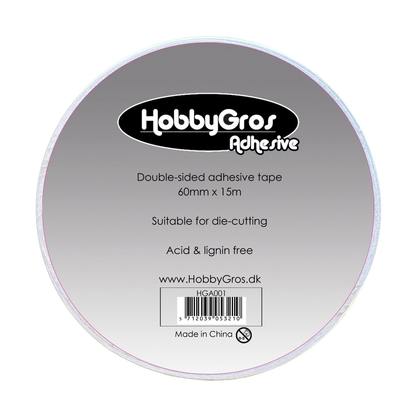 Hobbygros Double-sided Adhesive Tape 60mmx15m