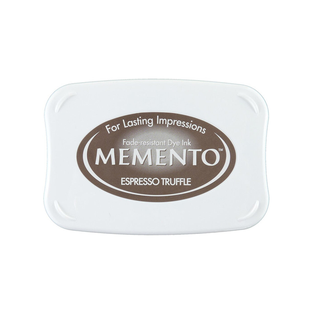Memento - espresso Truffle inkpad - dyp brun stempelpute