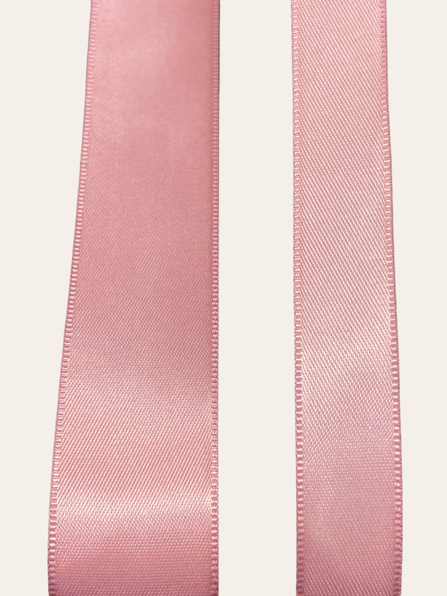 Silkebånd - Gammel rosa / old rose