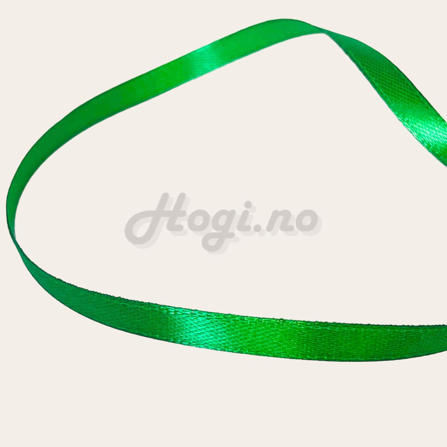 Silkebånd - julegrønn