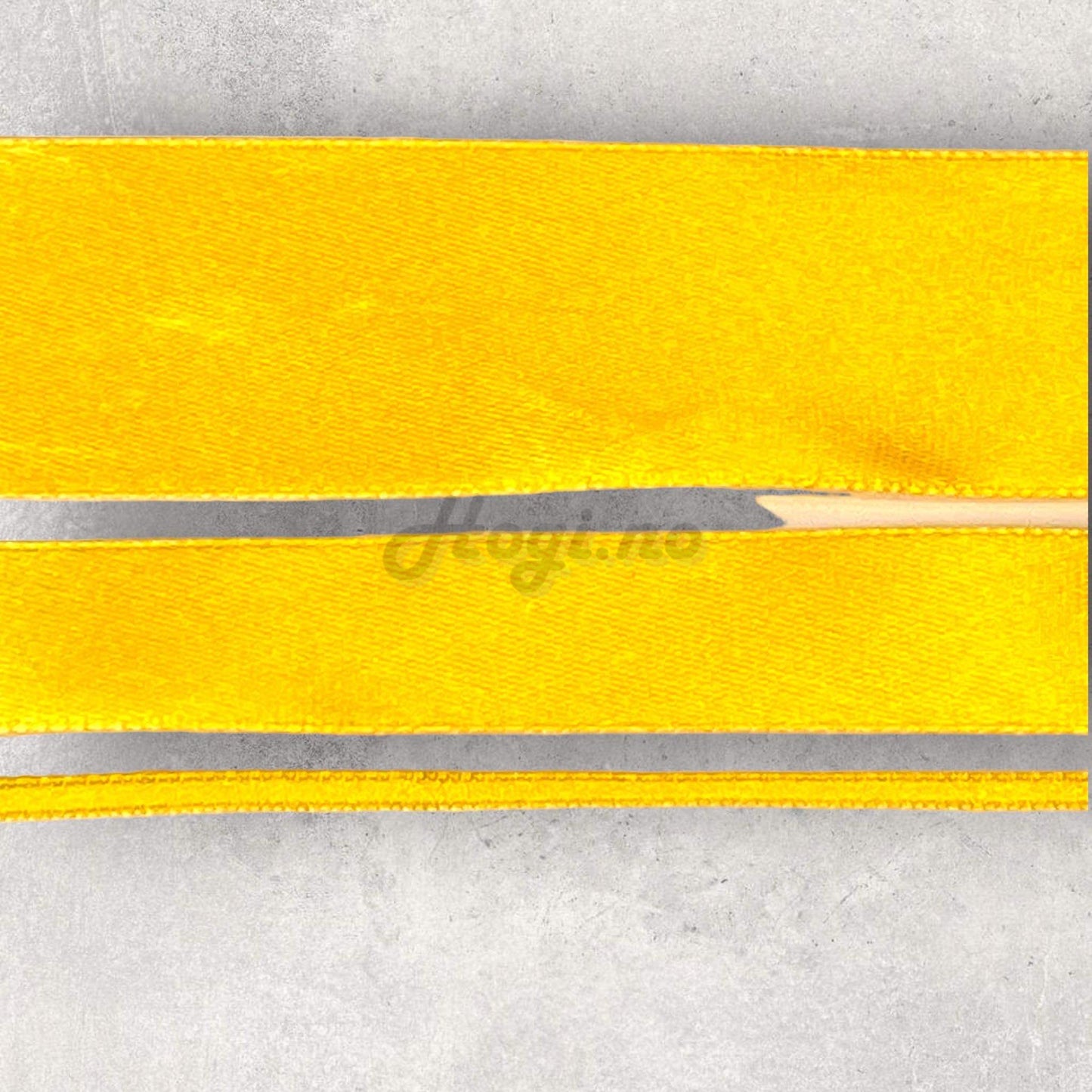 Silkebånd - gyllen gul / golden yellow