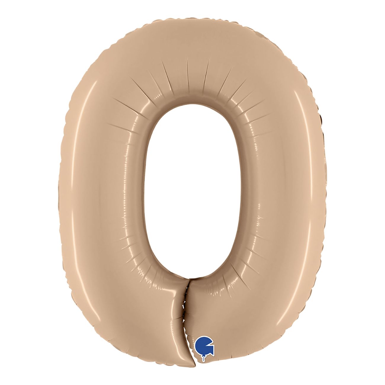 Folie ballong - tall 0 - nude - 86,4cm