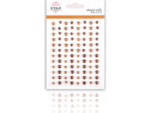 Staz halvperler kaffe 96 stk pr pk
