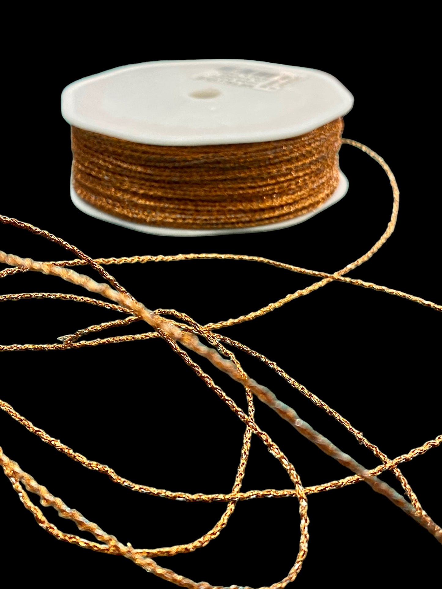 Dekorsnor i nydelig kobber farge ( formbar )