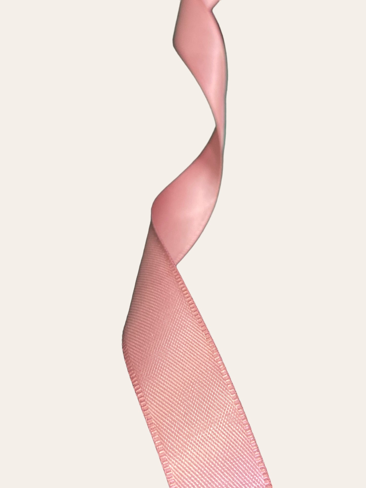 Silkebånd - Gammel rosa / old rose