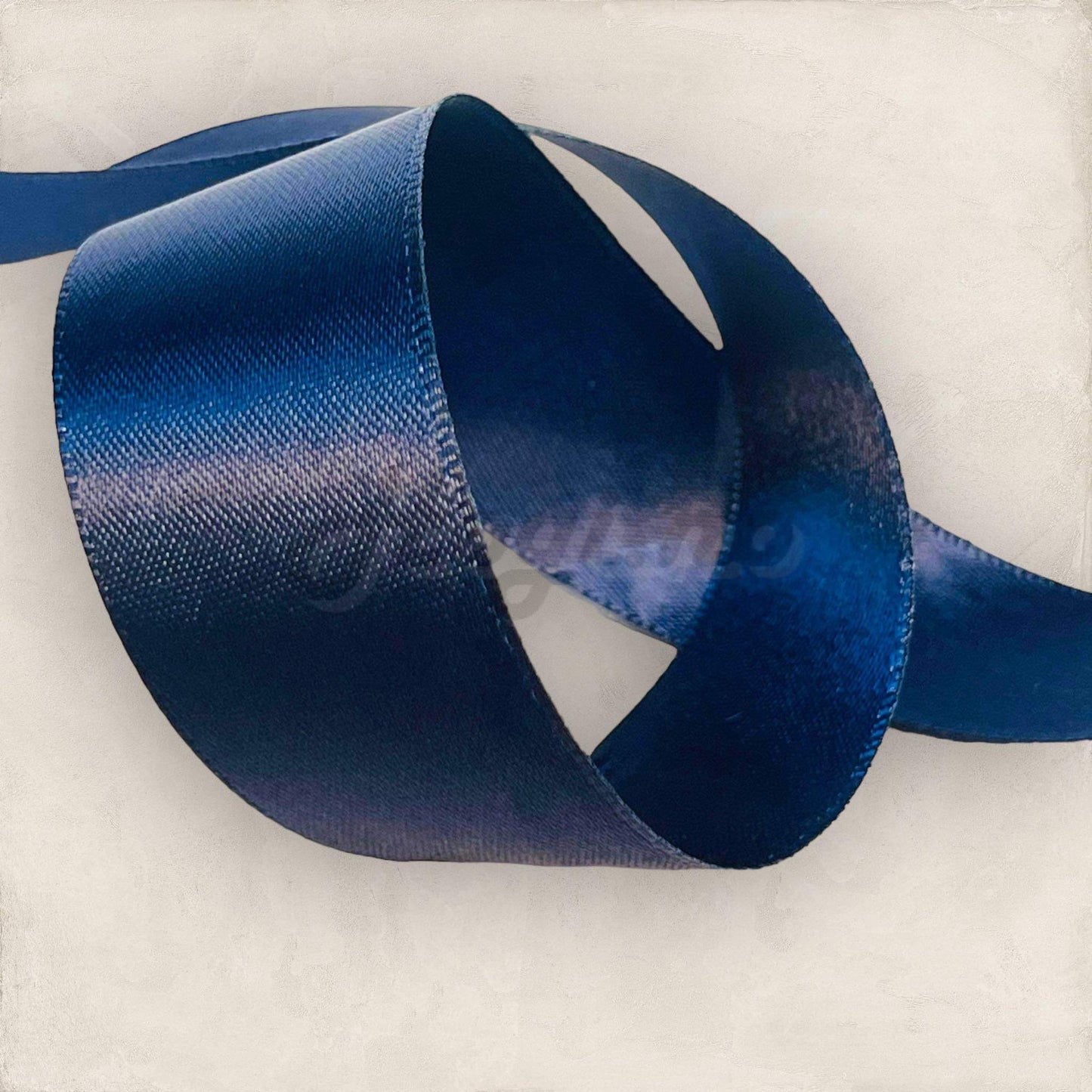 Silkebånd - mørk blå / dark blue