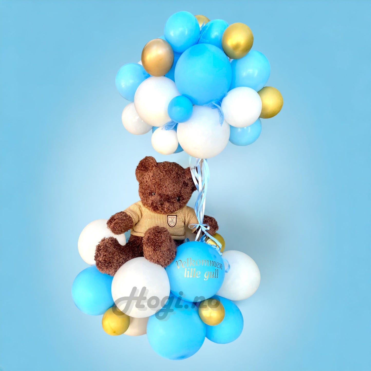 Teddybamse med genser