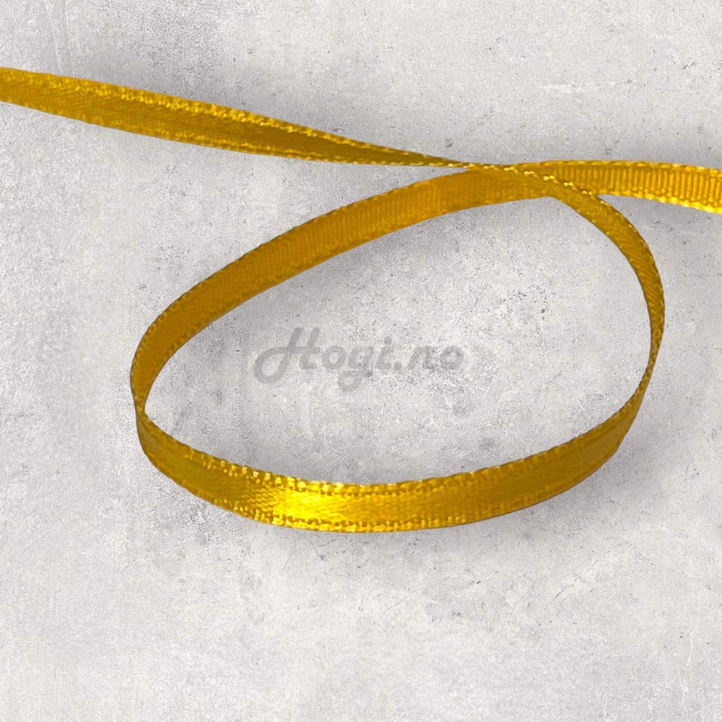 Silkebånd - gylden gul / golden yellow