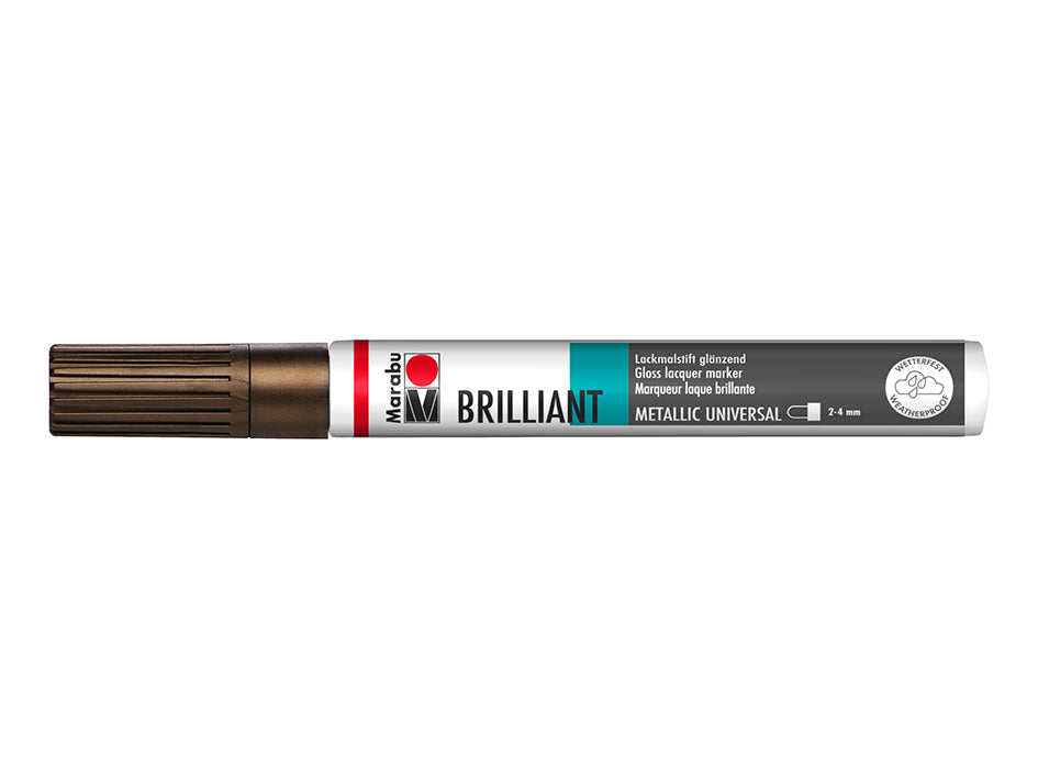 Marabu - Brilliant painter - fineliner 2-4mm - Kobber