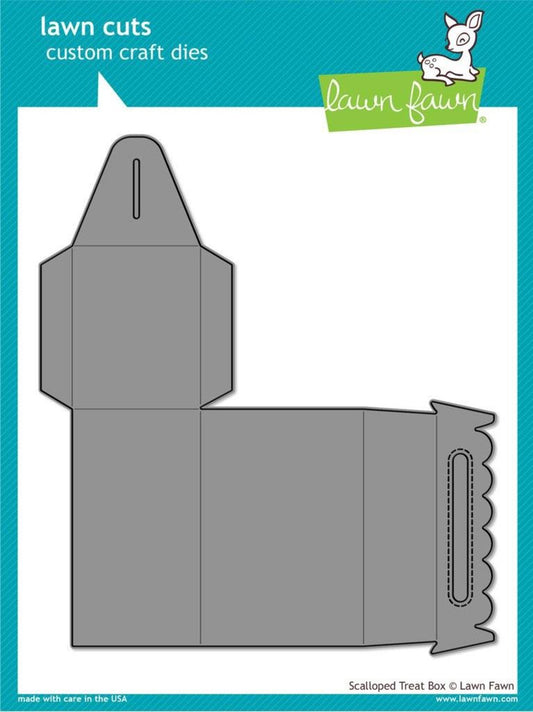 Lawn Fawn Scalloped Treat Box Dies (LF1232)