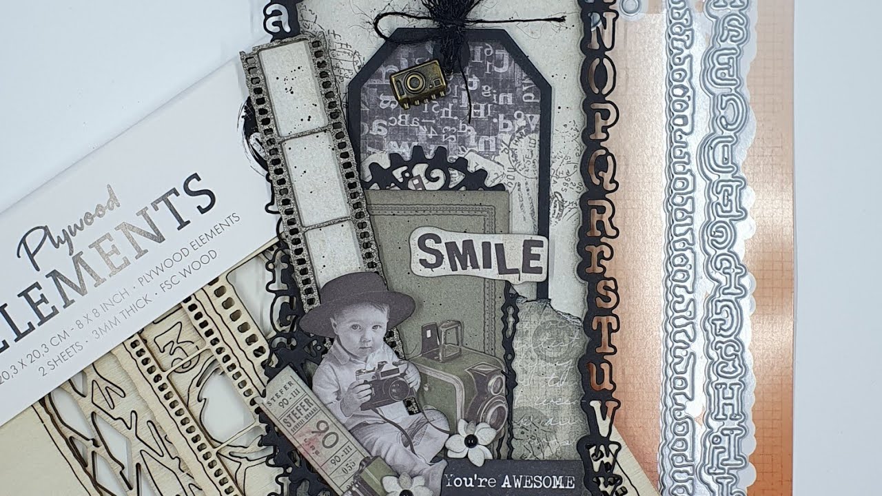 Studiolight dies - Slimline & Label Grunge Dies (SL-GR-CD898)