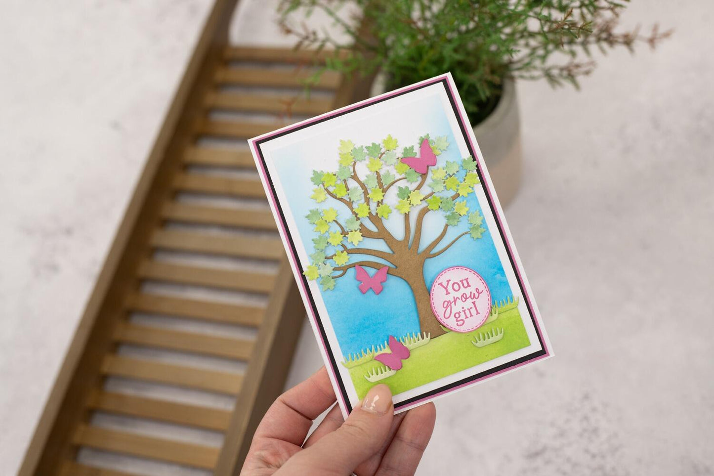 NYHET! Gemini Crafter's Companion Garden tree - hage tre die