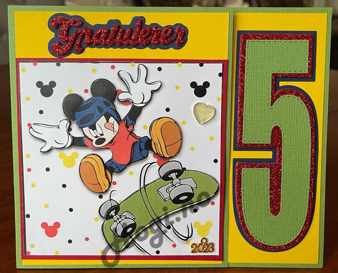 Crealies cardzz numbers 5 and 6/ 9 H:ca13 cm, talldies