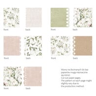 P13 Love and Lace Light Chipboard Embellishments 6x6 Inch Album Base w/ Papers