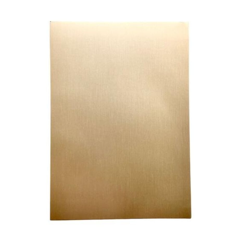 A4 Speilkartong / metallkartong - Matt gull - Mirror Card Matte A4 Gold Pearl 250gsm (PFSS007)