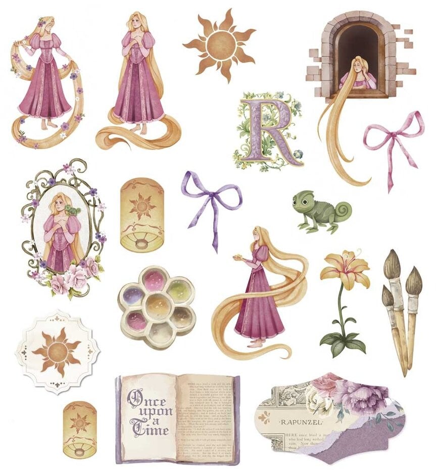 Papers For You The radiant Princess - Die cuts PFY-13321