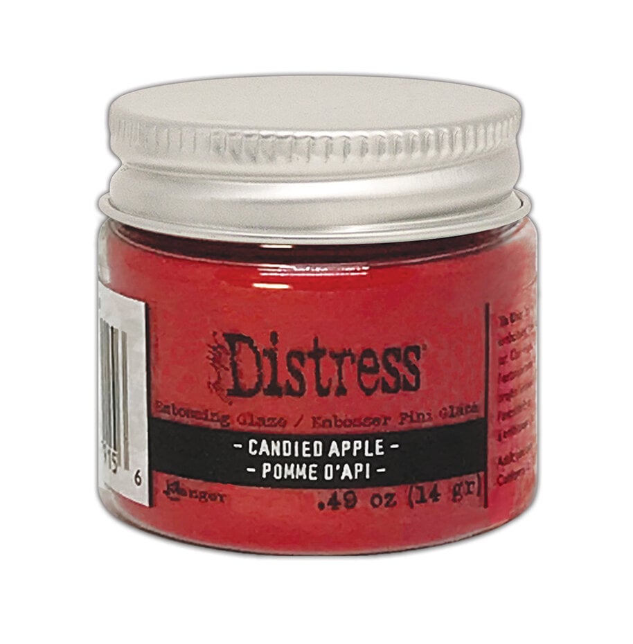 Tim Holtz Distress embossing glaze / embossingpulver - Candied Apple 0.49 oz (TDE79156)