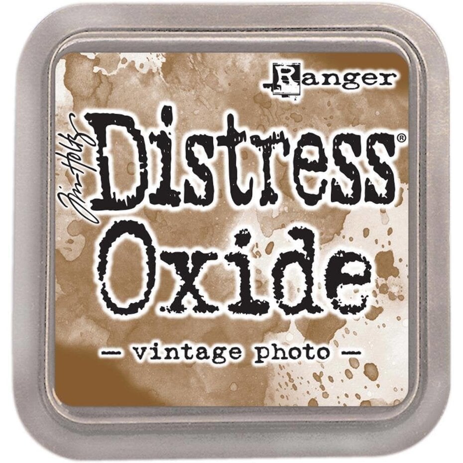 Distress oxide stempelpute - Vintage Photo