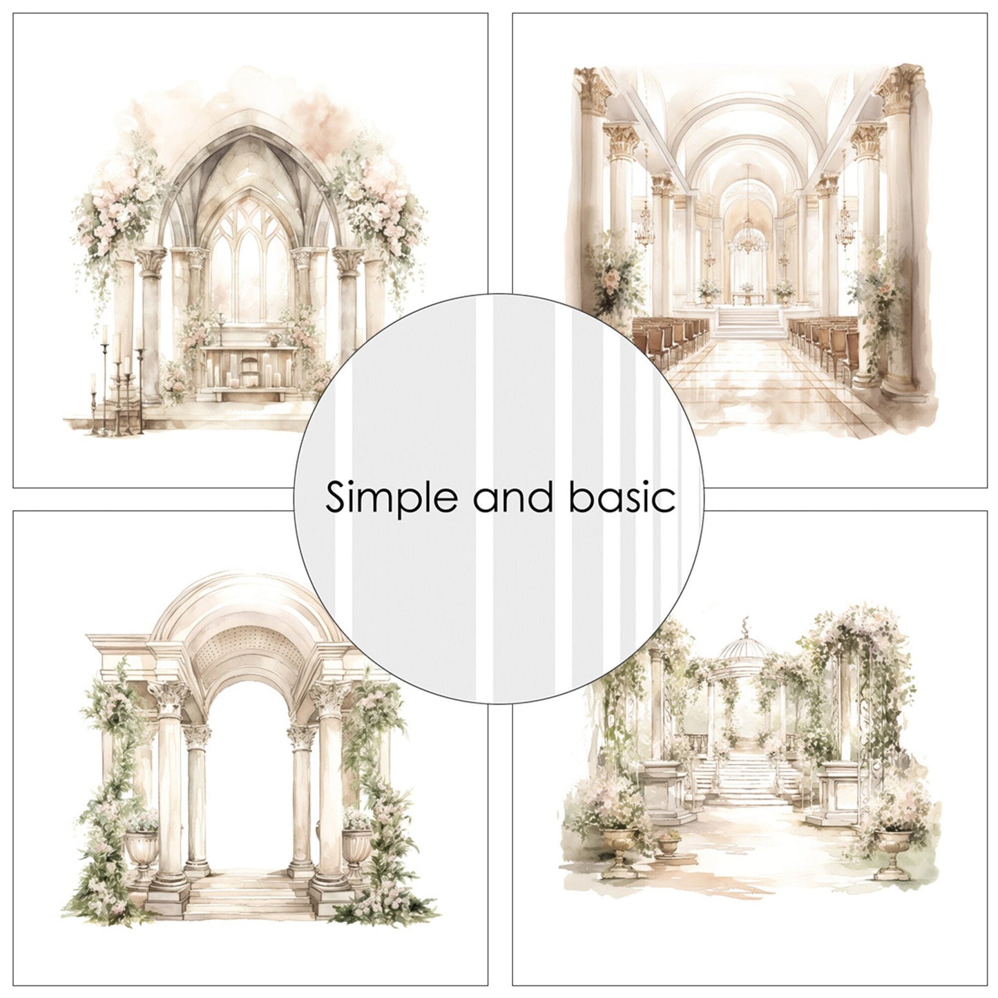 Simple and Basic A Sense of Romance 6x6 Inch Paper Pack