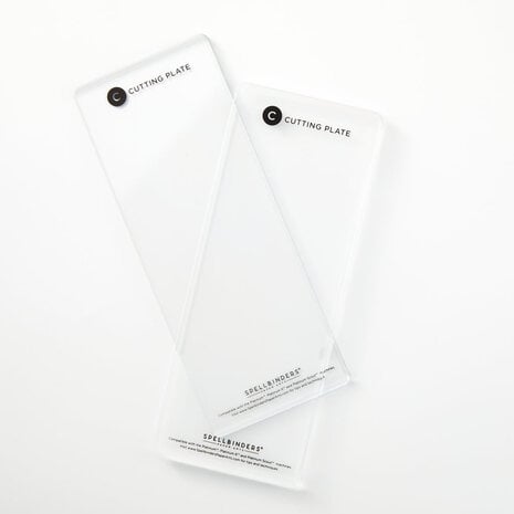 Spellbinders Compact Cutting Plates (C) Clear (PS-009) - kutteplater til Scout