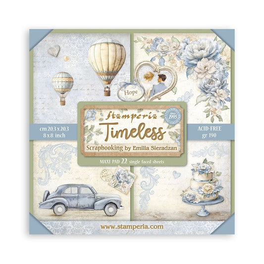 Timeless 8x8 Inch Paper Pack Maxi (Single Face) (SBBSXB13)