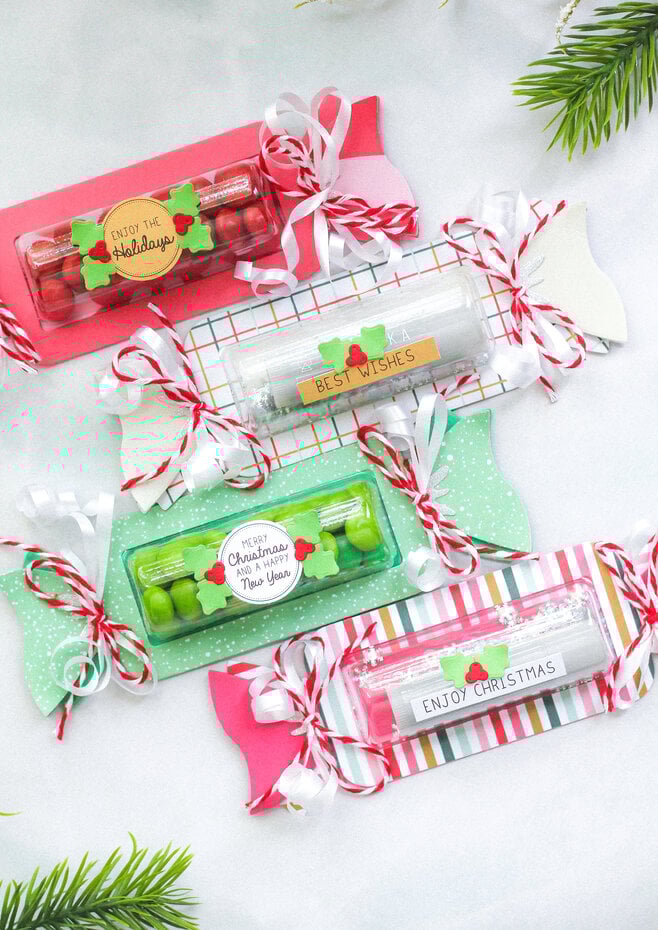 Studio Light Candy wrapper Christmas cutting die