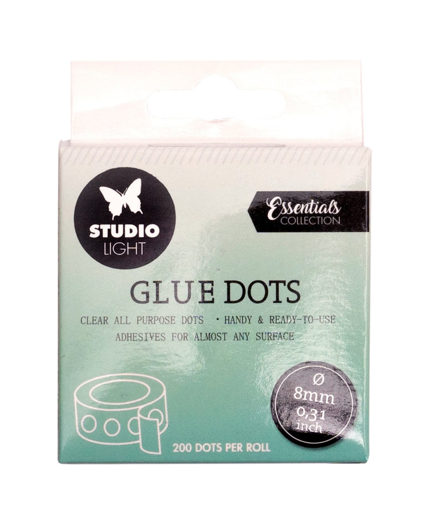 Studio Light Glue Dots Ø 8mm - 200stk