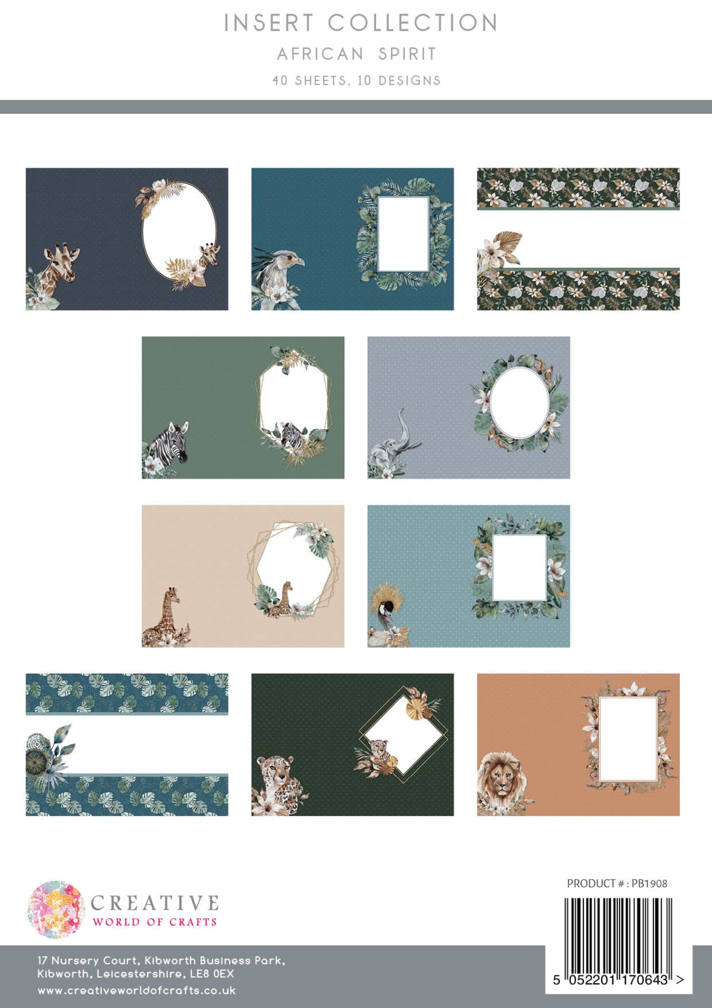 The paper boutiqe - African Spirit arkpakke