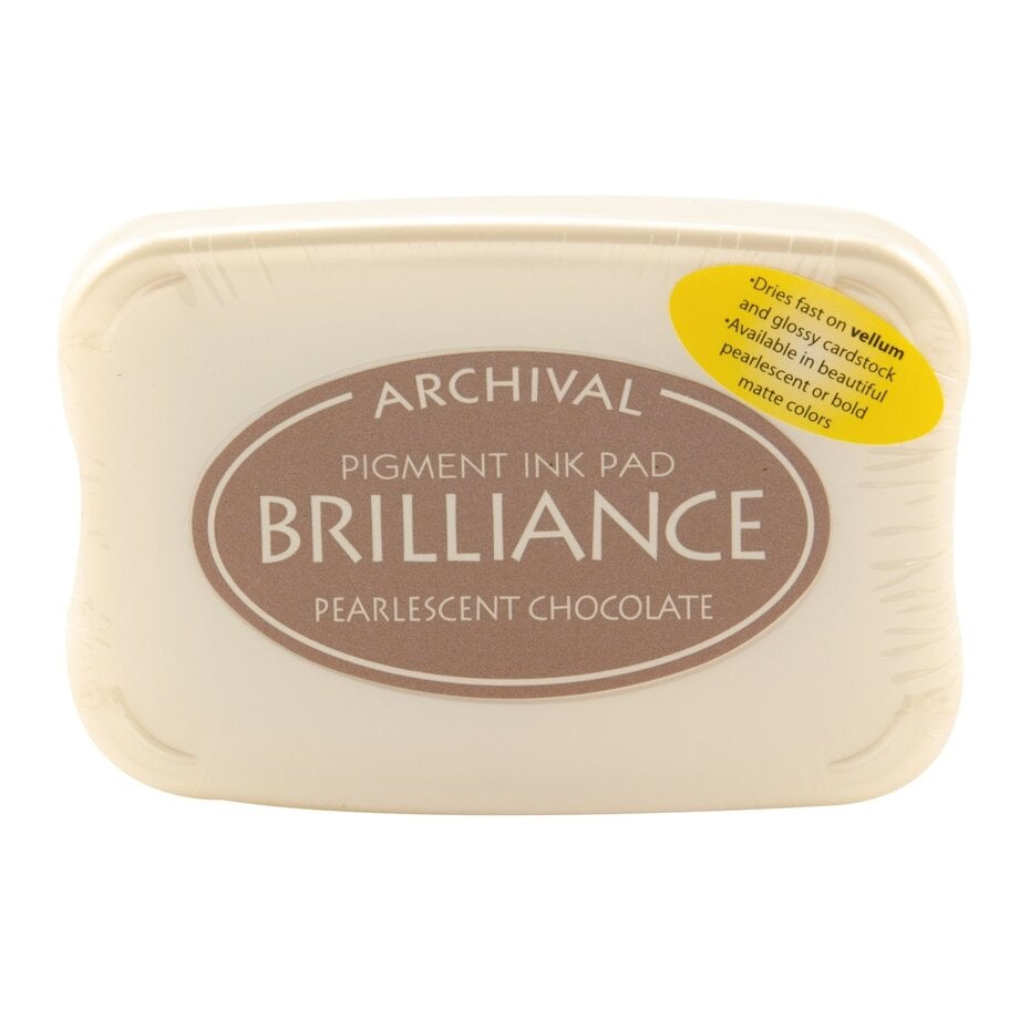 Ranger Archival Brilliance Ink Pad - Pearlescent Chocolate (BR1-76)