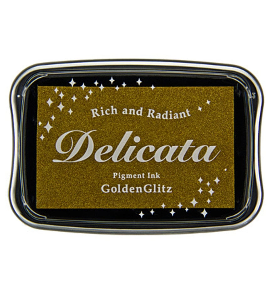 Delicata Inkpad - Metallic Golden Glitz - DE-000-191