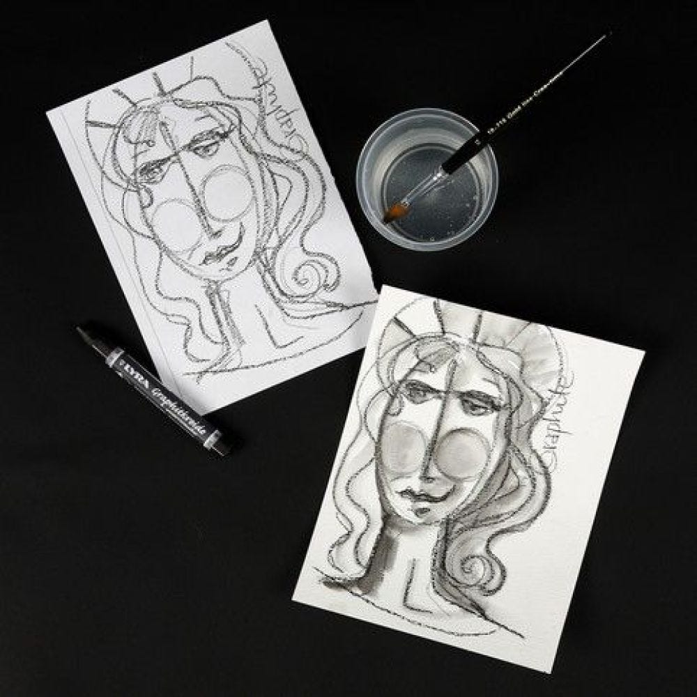 vannfargeblokk - Water color paper pad